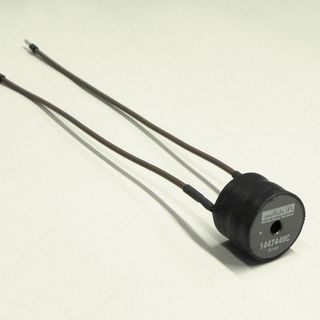 Air coil with wires and ferrules