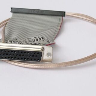 Customized ribbon cable, spliced and coax-cable